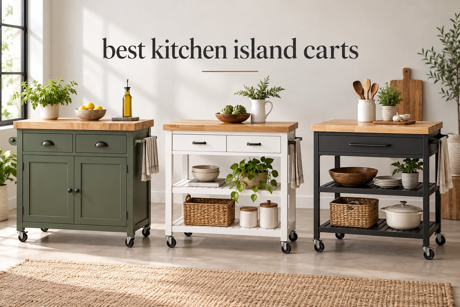 best kitchen island carts