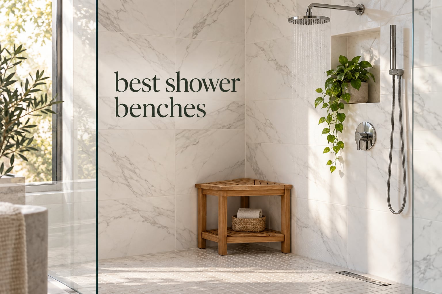 best shower benches
