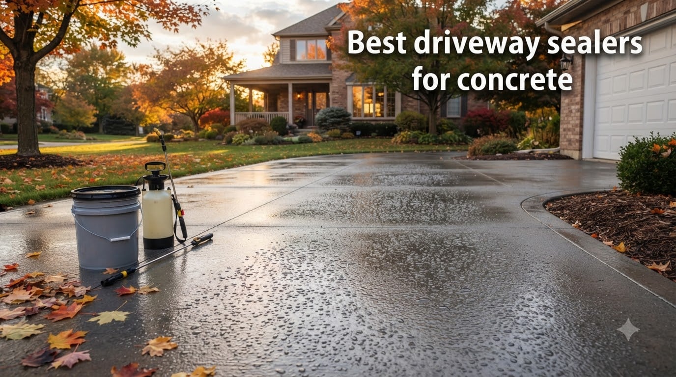 Best driveway sealers for concrete