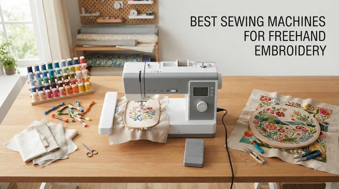 best sewing machines for freehand embroidery