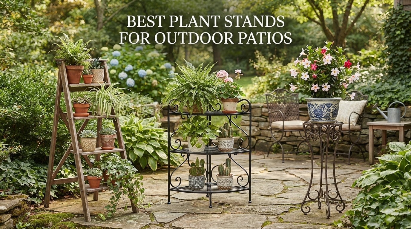 best plant stands for outdoor patios