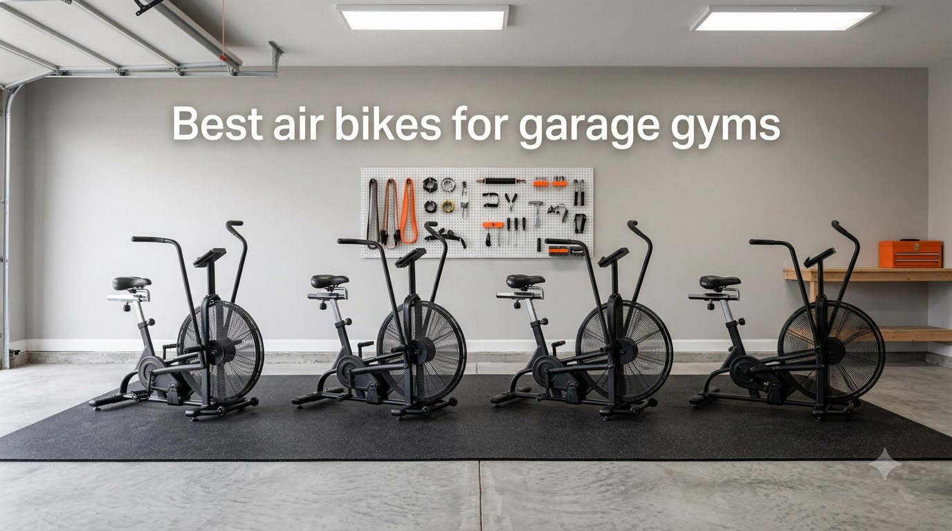 Best air bikes for garage gyms