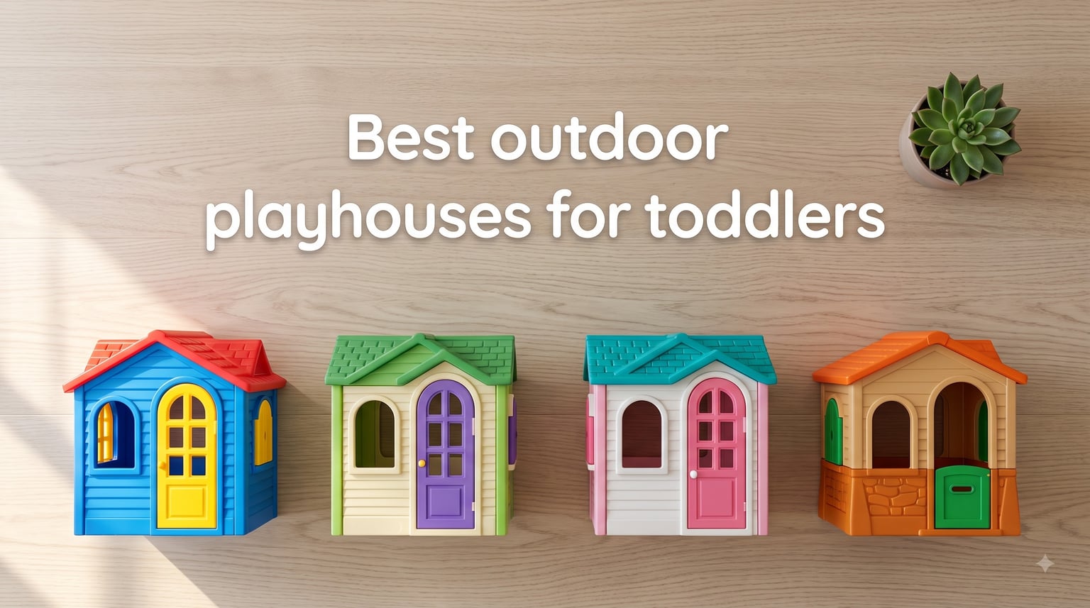 Best outdoor playhouses for toddlers
