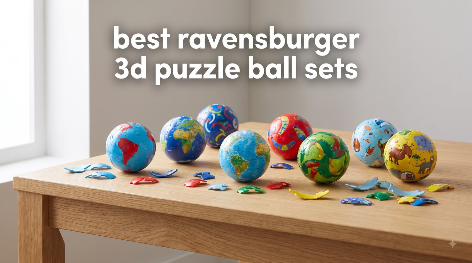 best ravensburger 3d puzzle ball sets