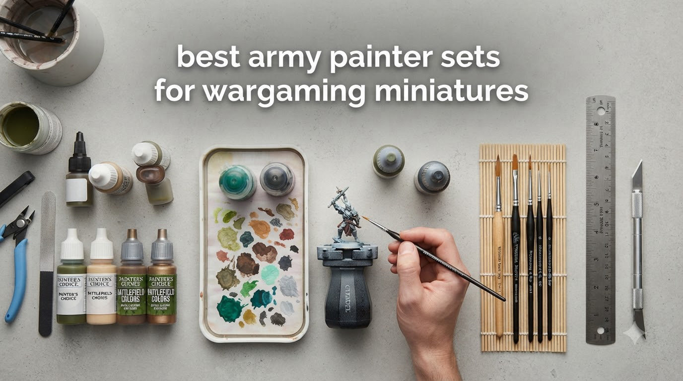 best army painter sets for wargaming miniatures