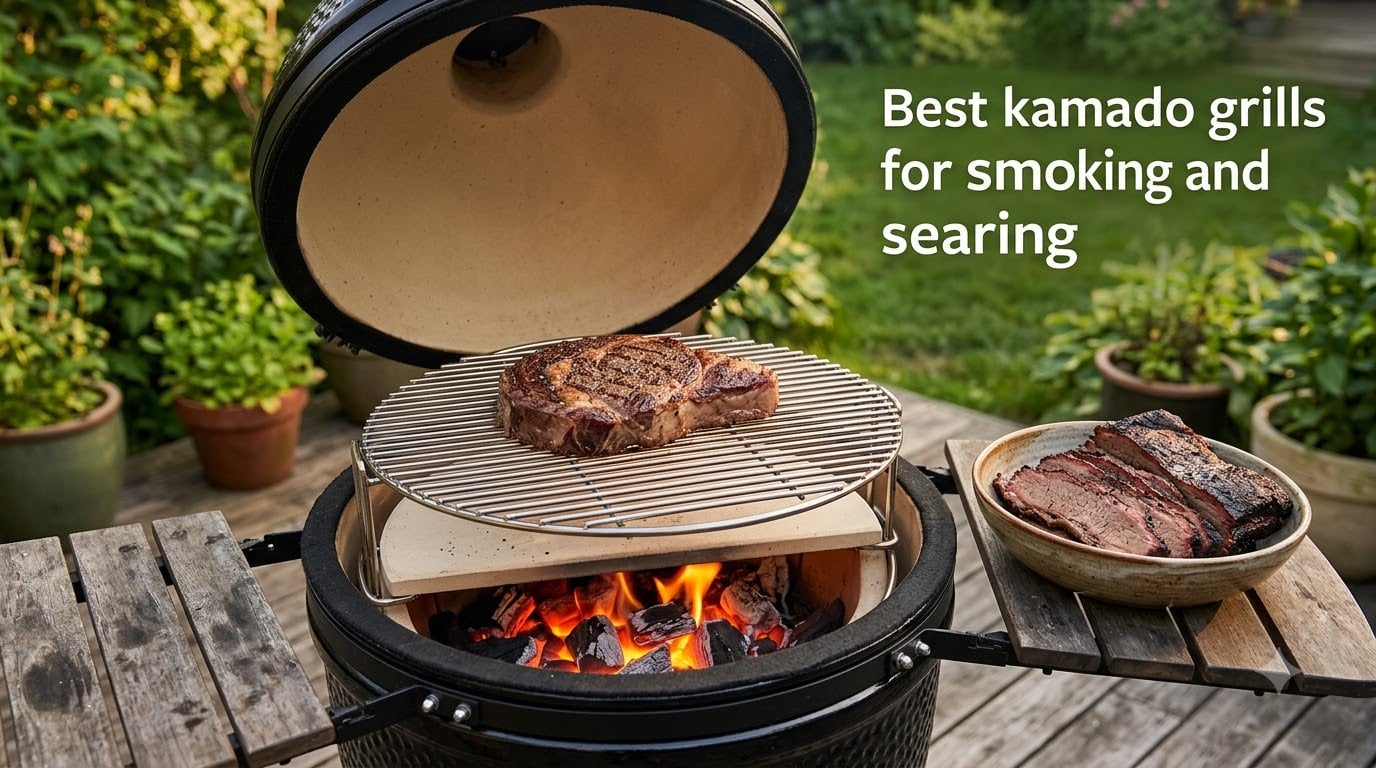 Best kamado grills for smoking and searing