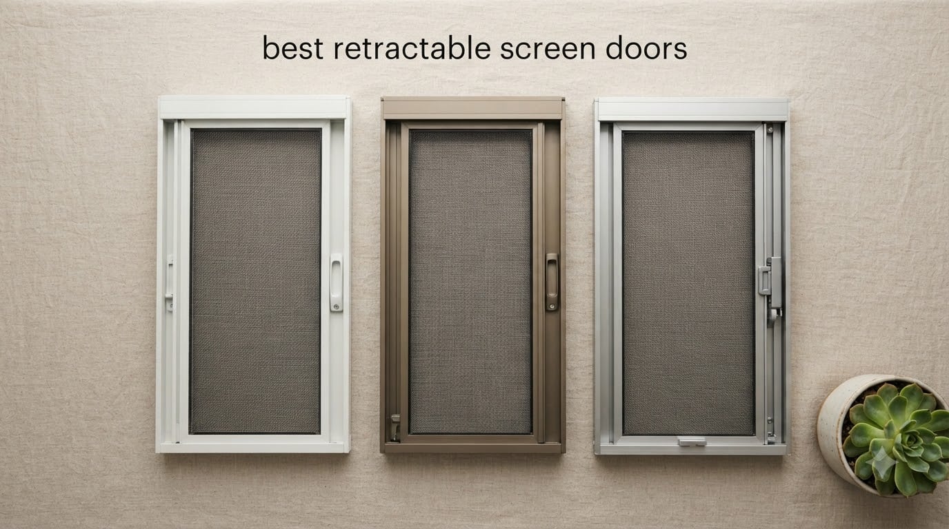 best retractable screen doors
