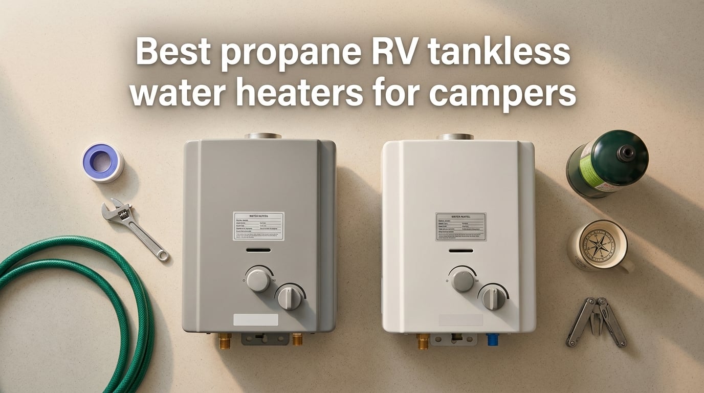 Best propane RV tankless water heaters for campers