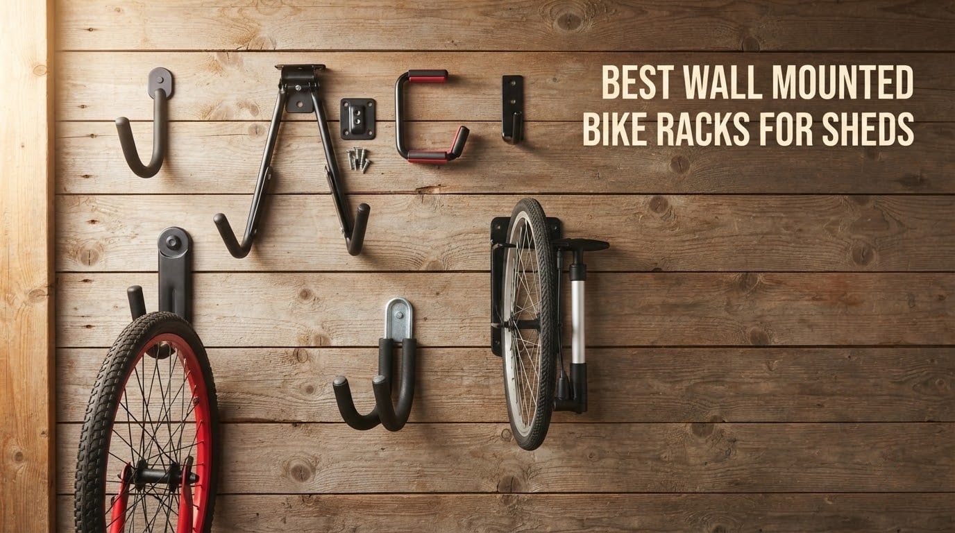 best wall mounted bike racks for sheds