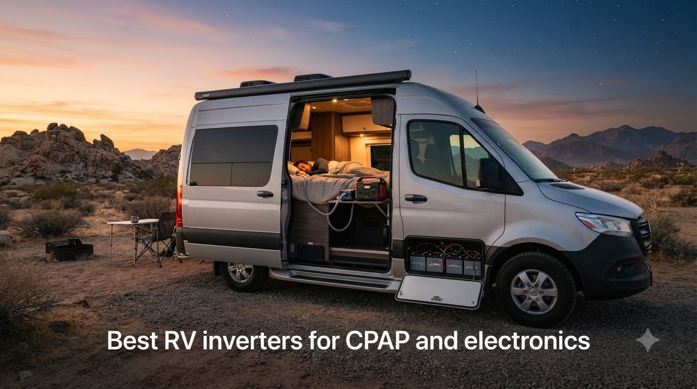 Best RV inverters for CPAP and electronics