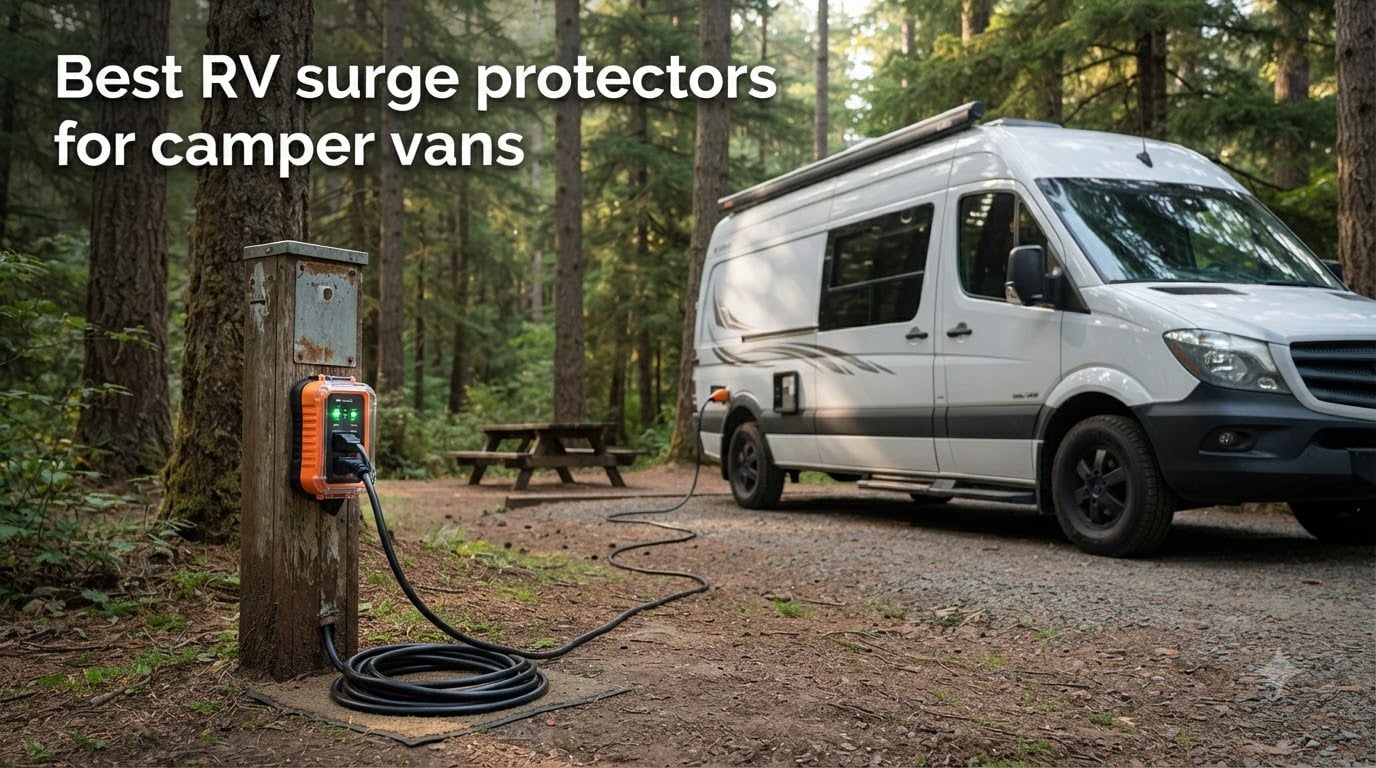 Best RV surge protectors for camper vans