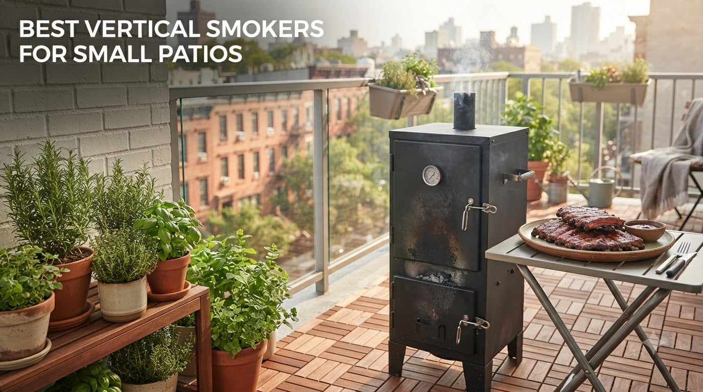 best vertical smokers for small patios