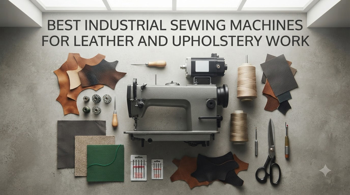 best industrial sewing machines for leather and upholstery work