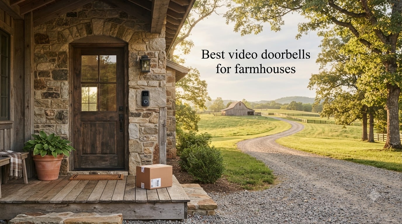Best video doorbells for farmhouses