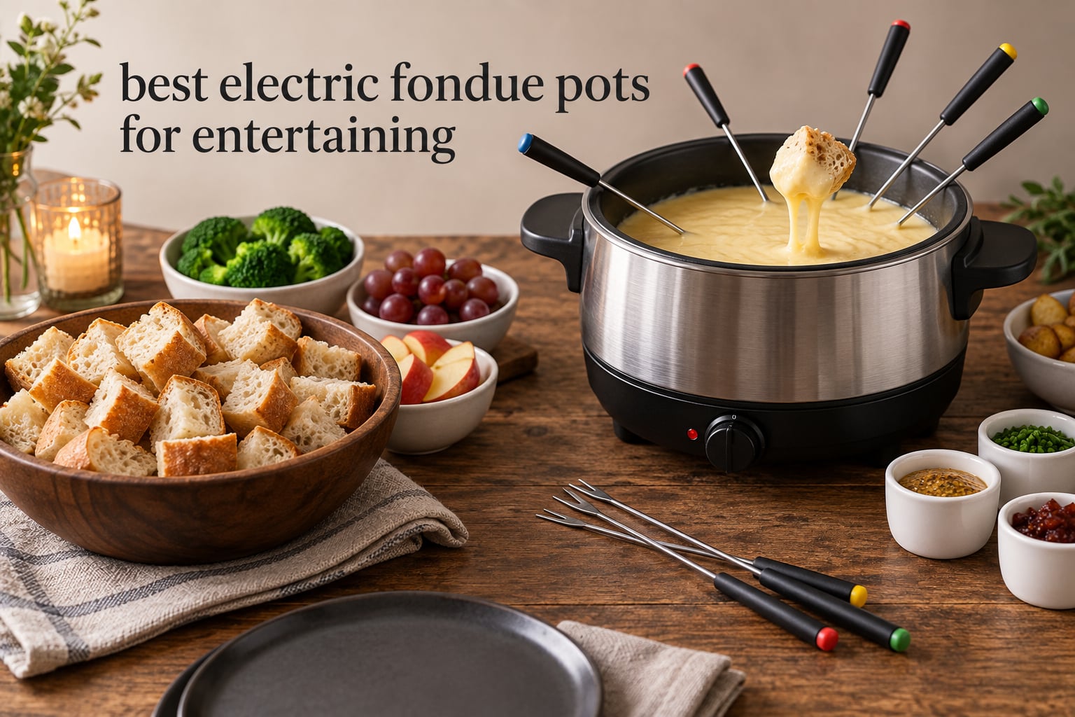 best electric fondue pots for entertaining