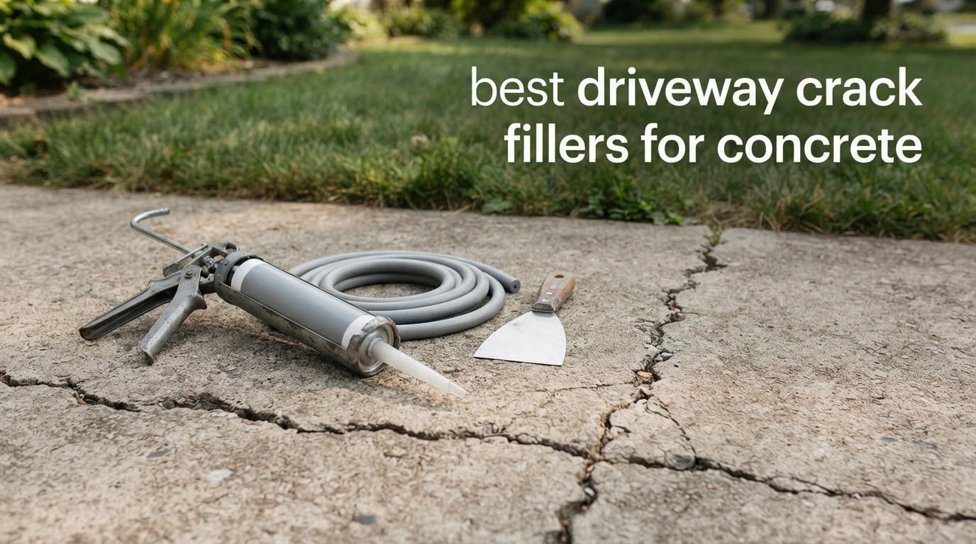best driveway crack fillers for concrete