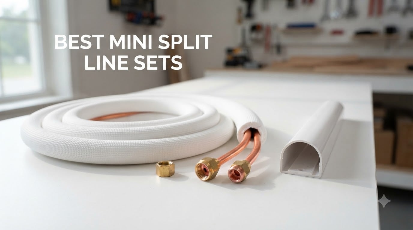 best mini split line sets