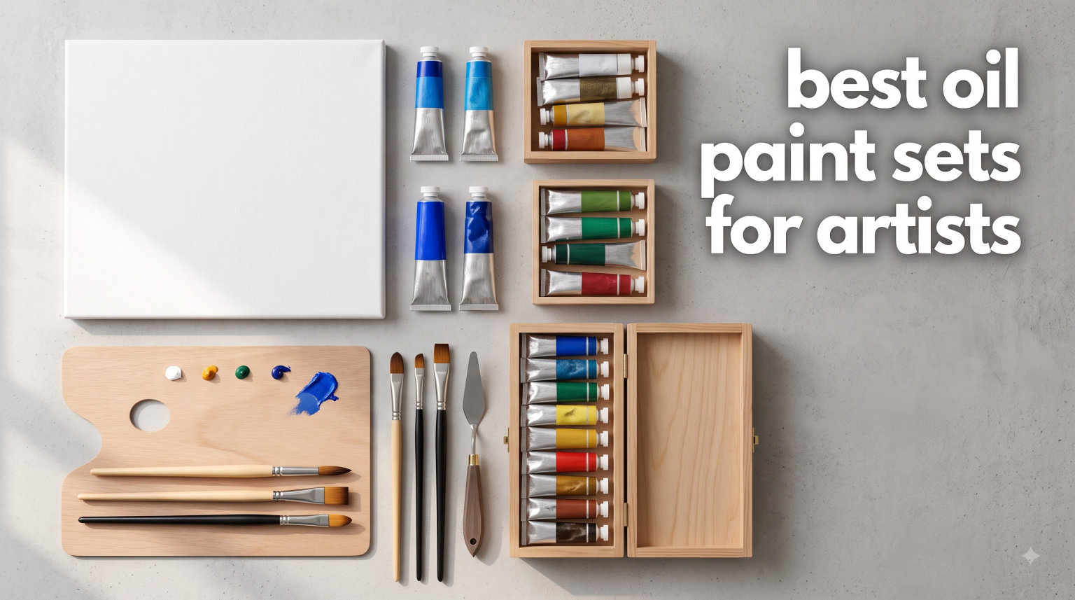 best oil paint sets for artists