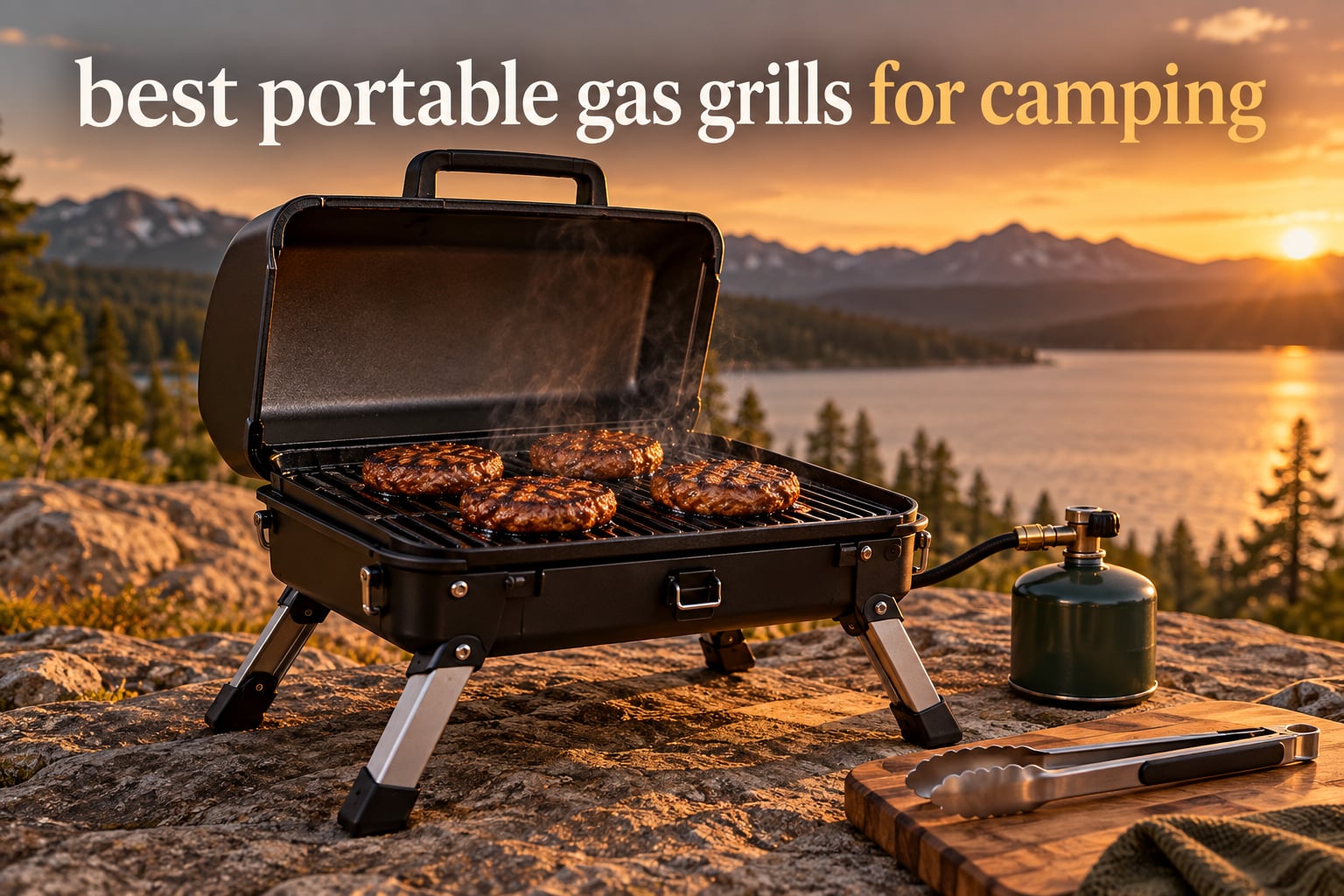 best portable gas grills for camping