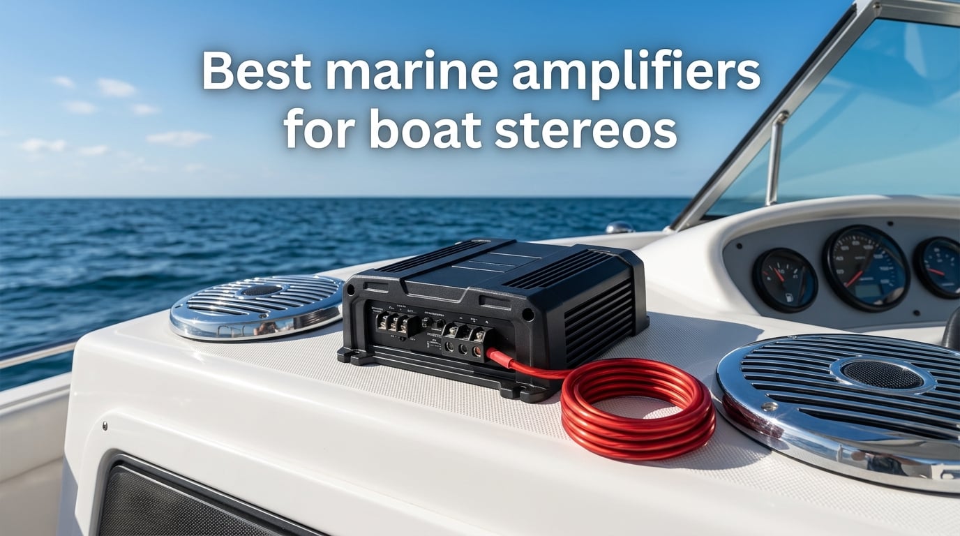 Best marine amplifiers for boat stereos