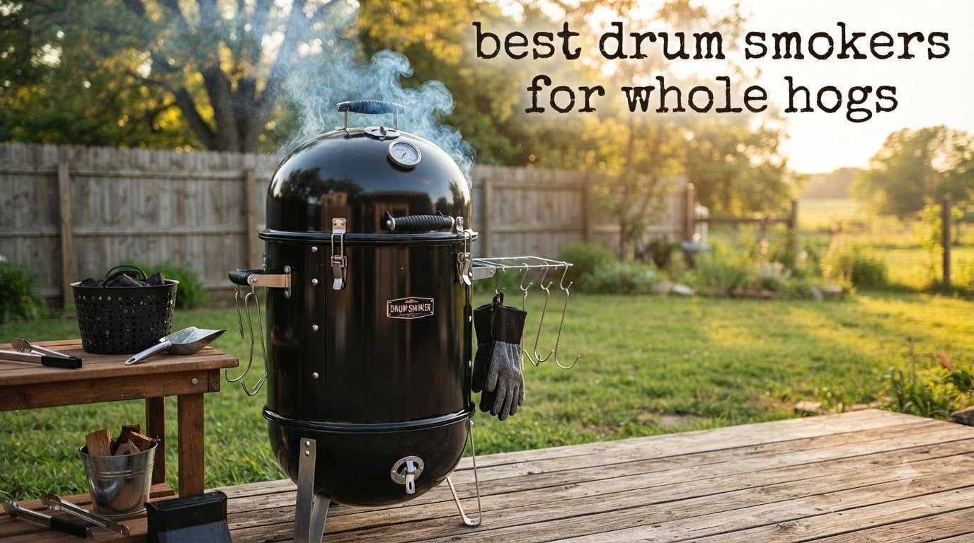 best drum smokers for whole hogs
