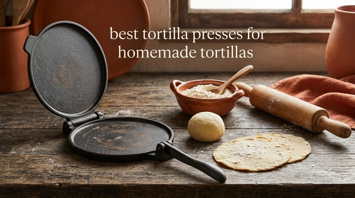 best tortilla presses for homemade tortillas