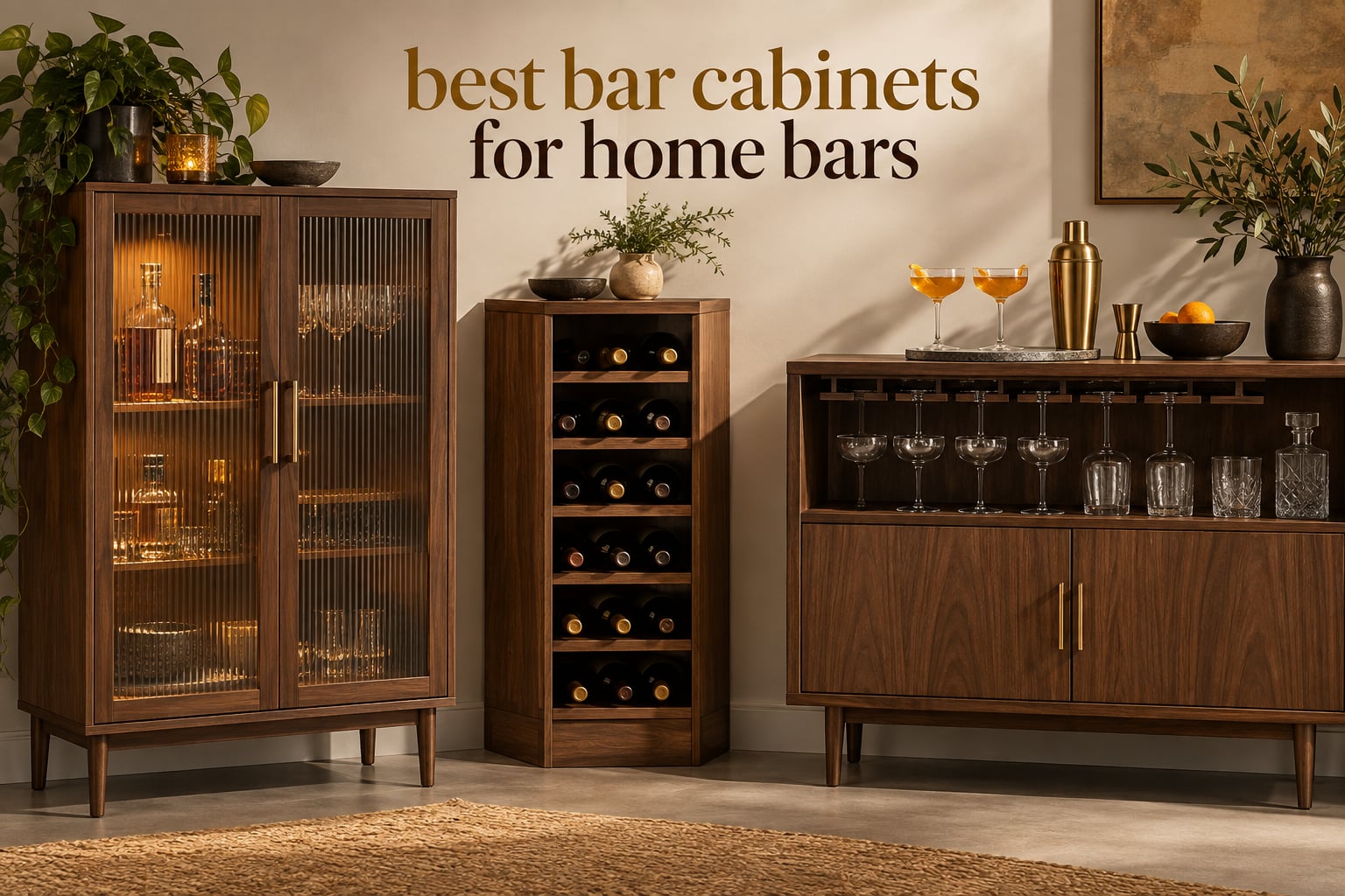 best bar cabinets for home bars