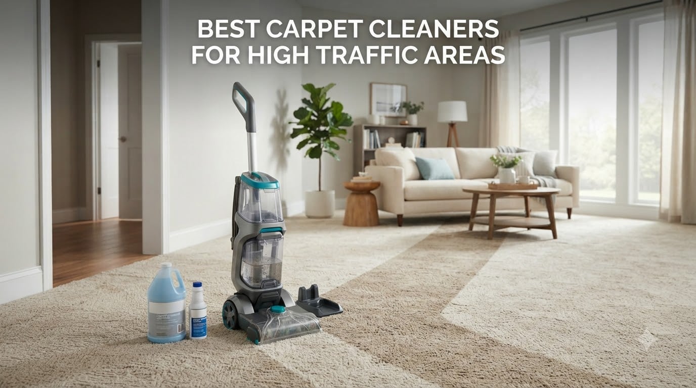 best carpet cleaners for high traffic areas