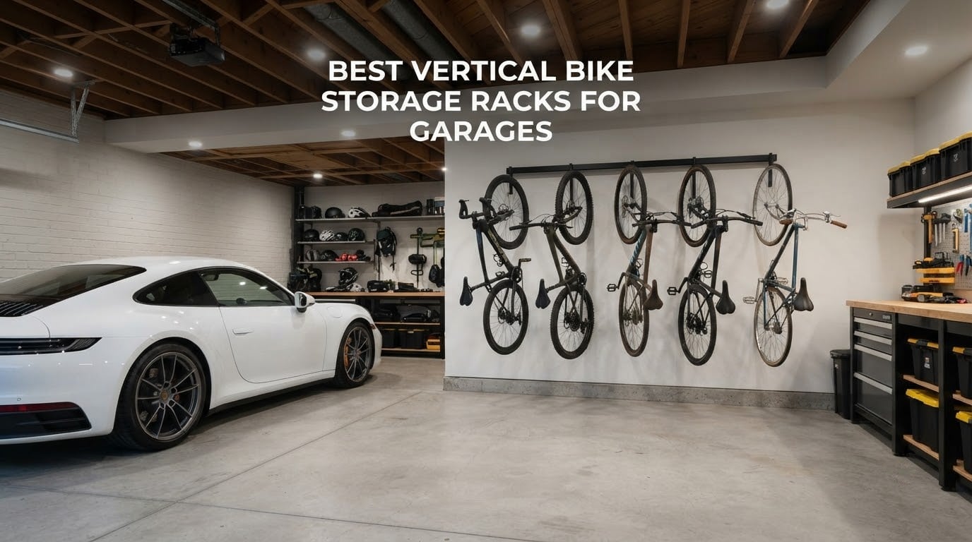 best vertical bike storage racks for garages