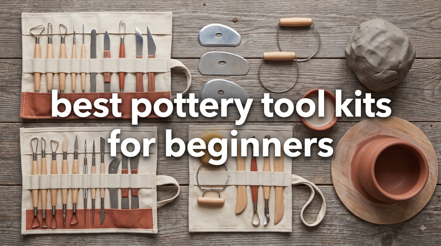 best pottery tool kits for beginners