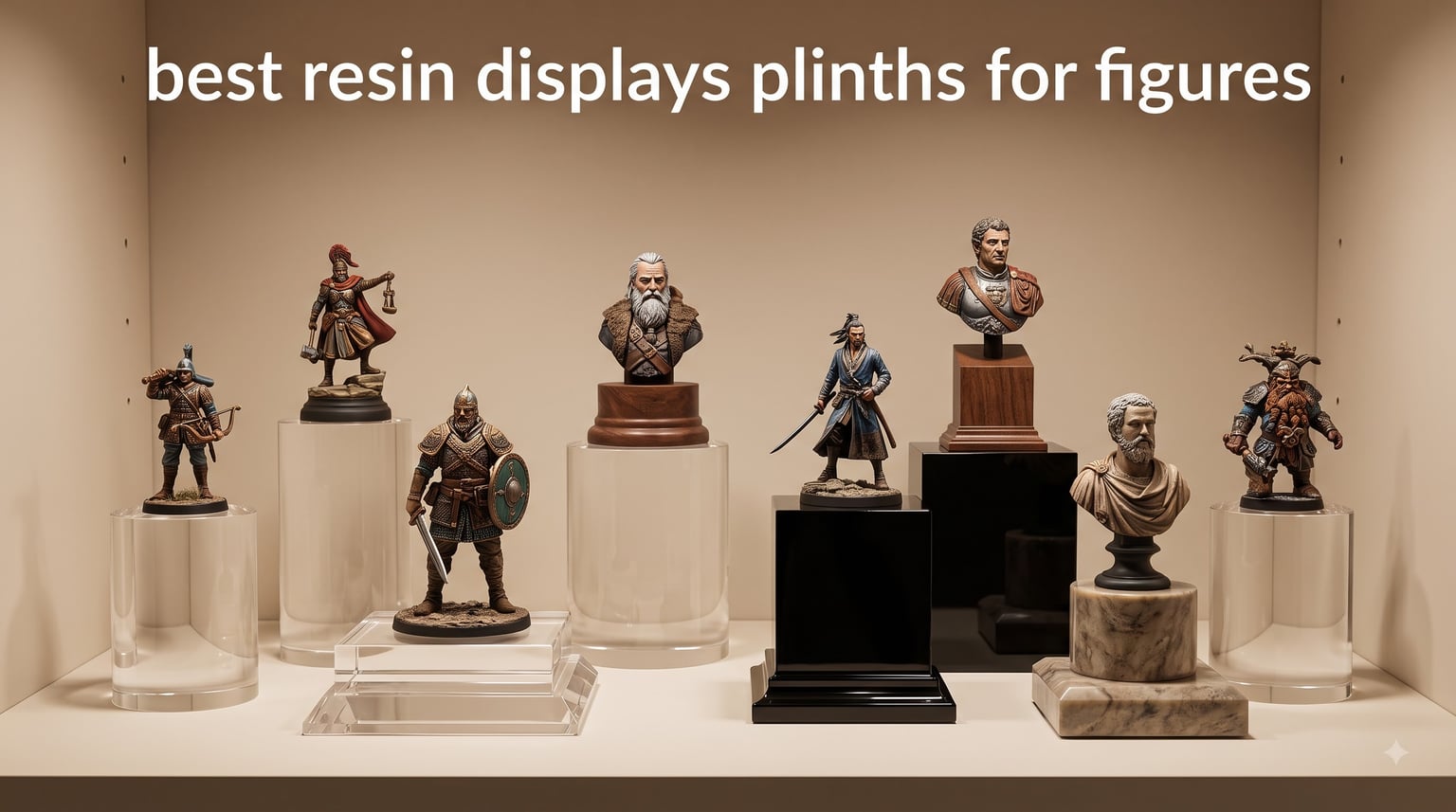best resin displays plinths for figures