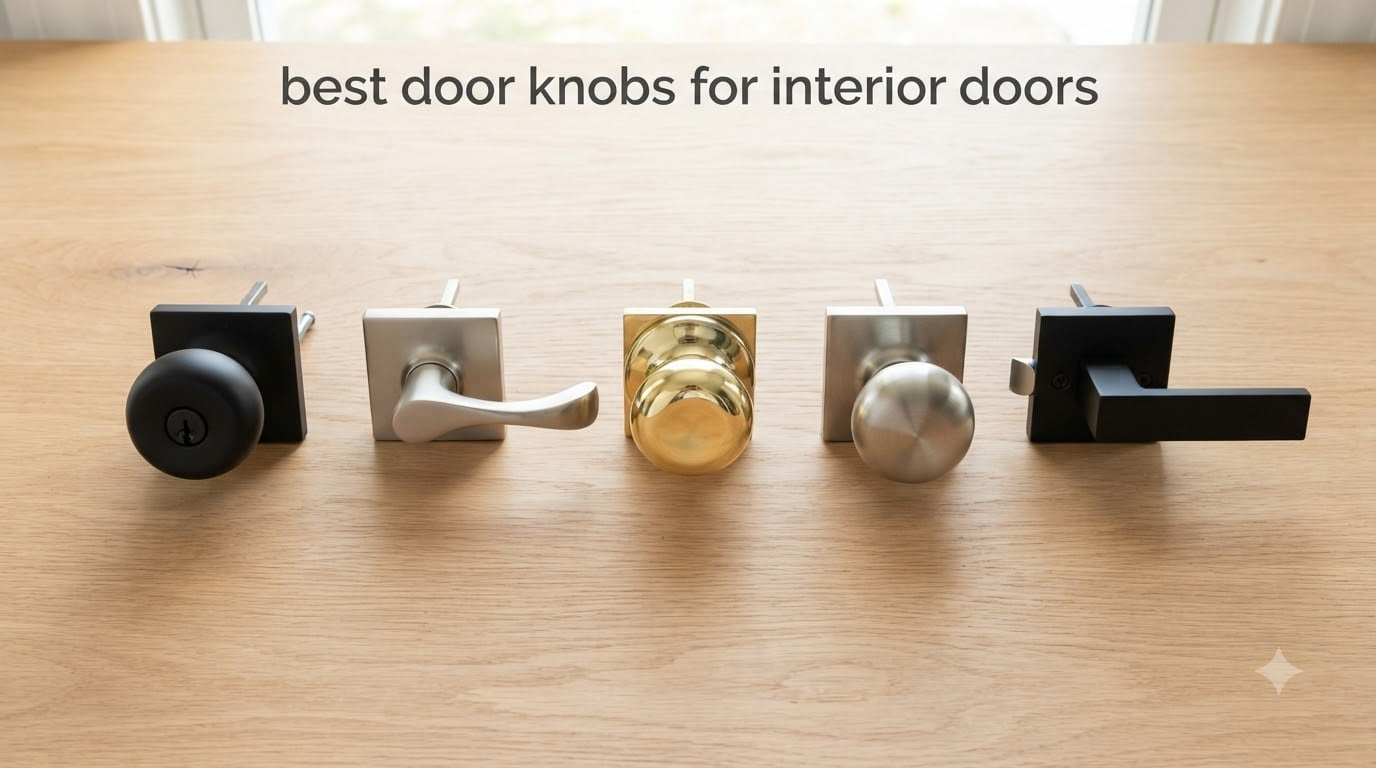 best door knobs for interior doors