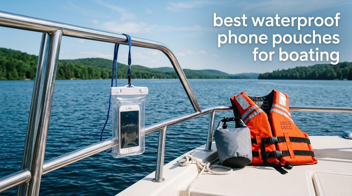 best waterproof phone pouches for boating