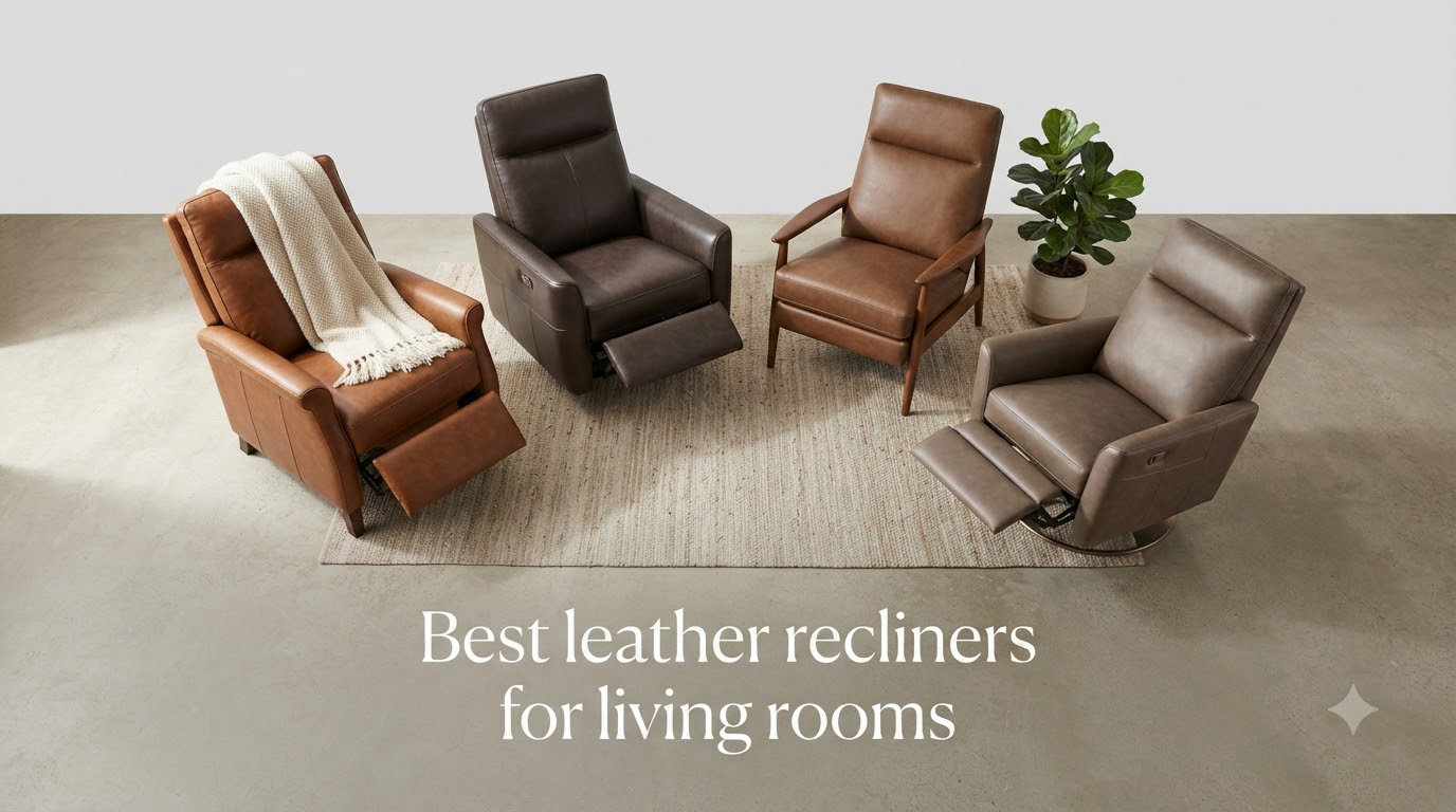 Best leather recliners for living rooms