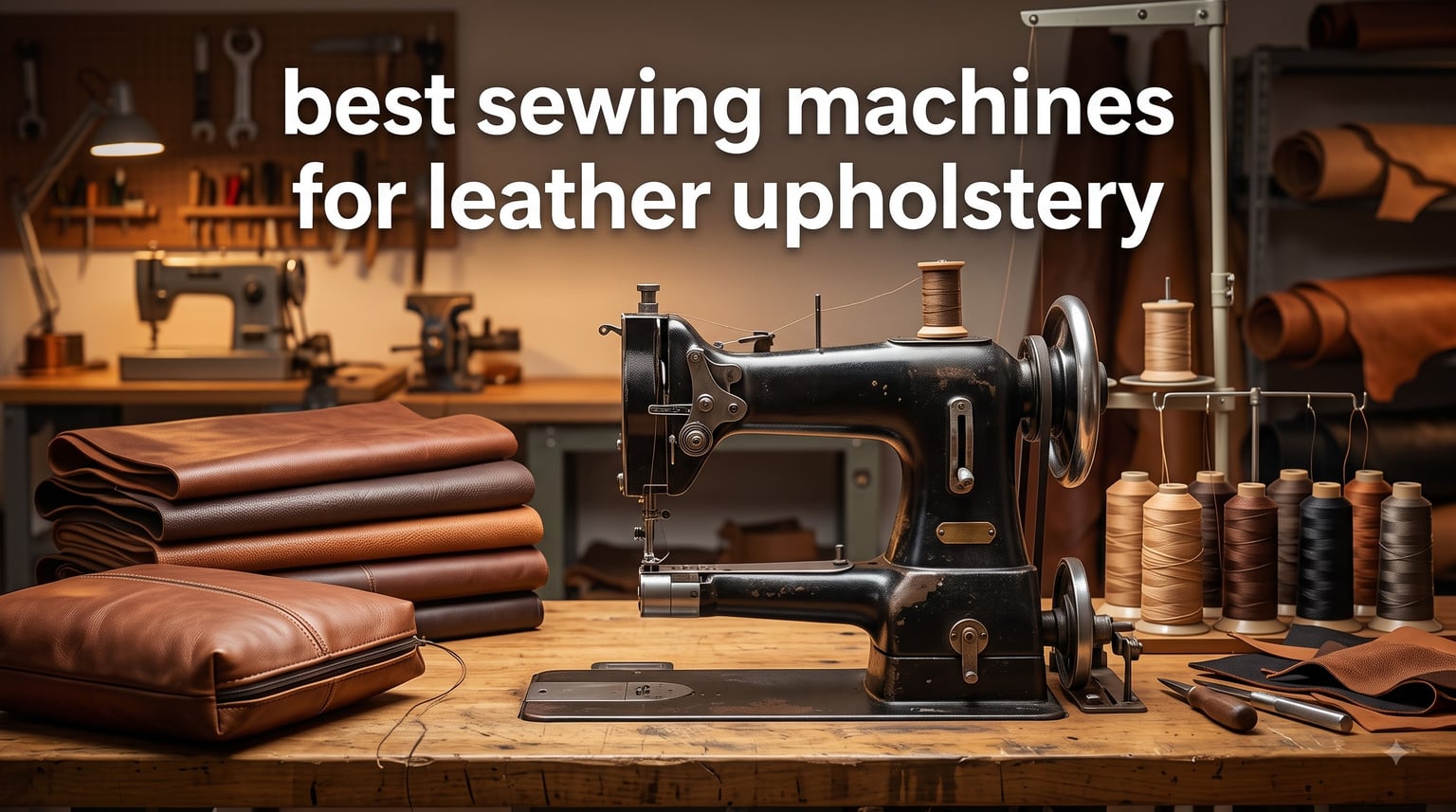 best sewing machines for leather upholstery