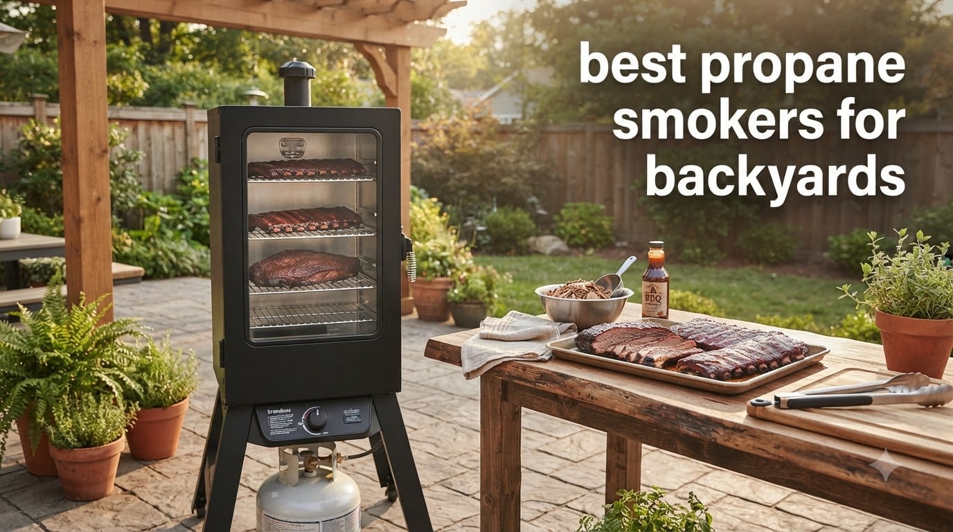 best propane smokers for backyards
