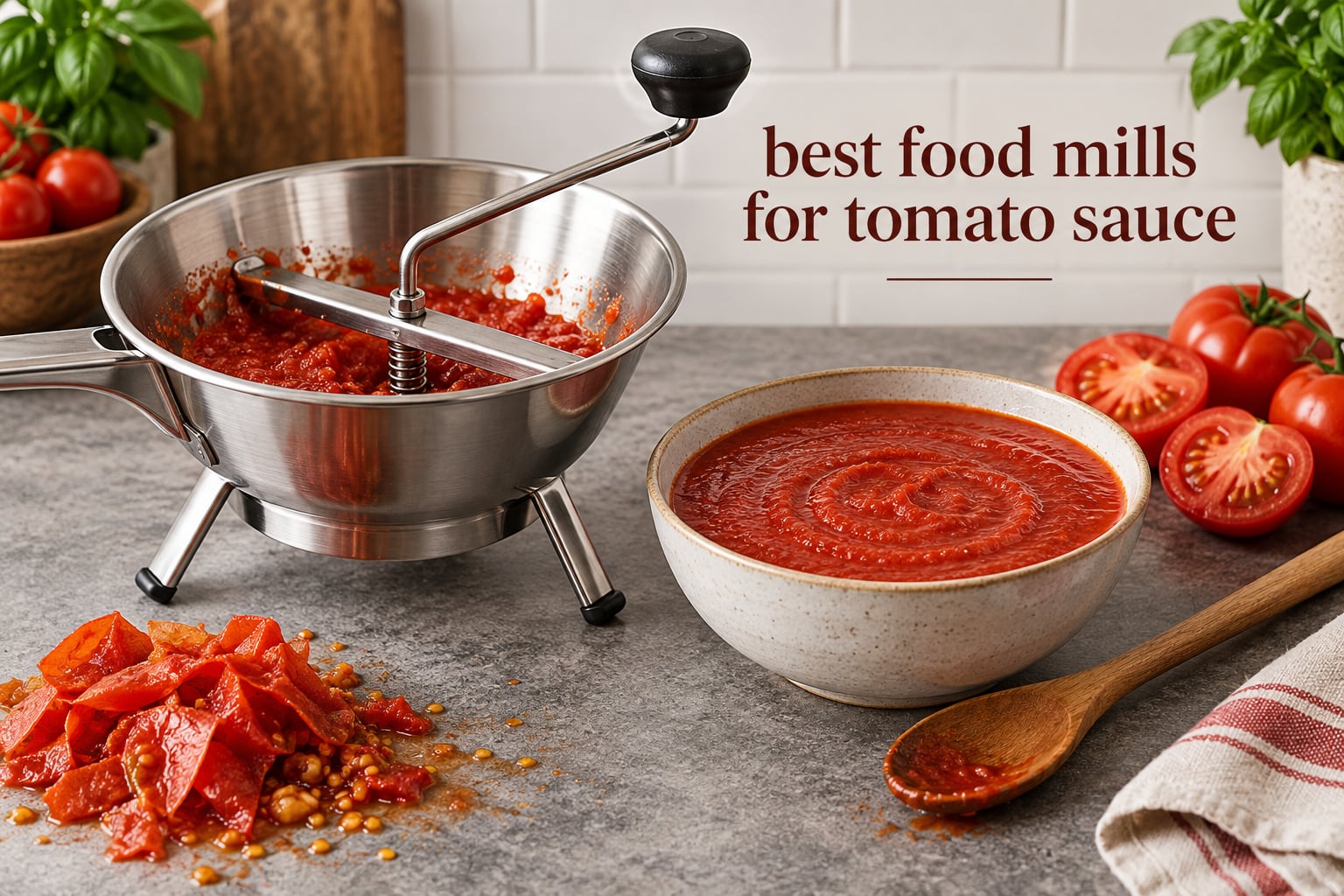 best food mills for tomato sauce