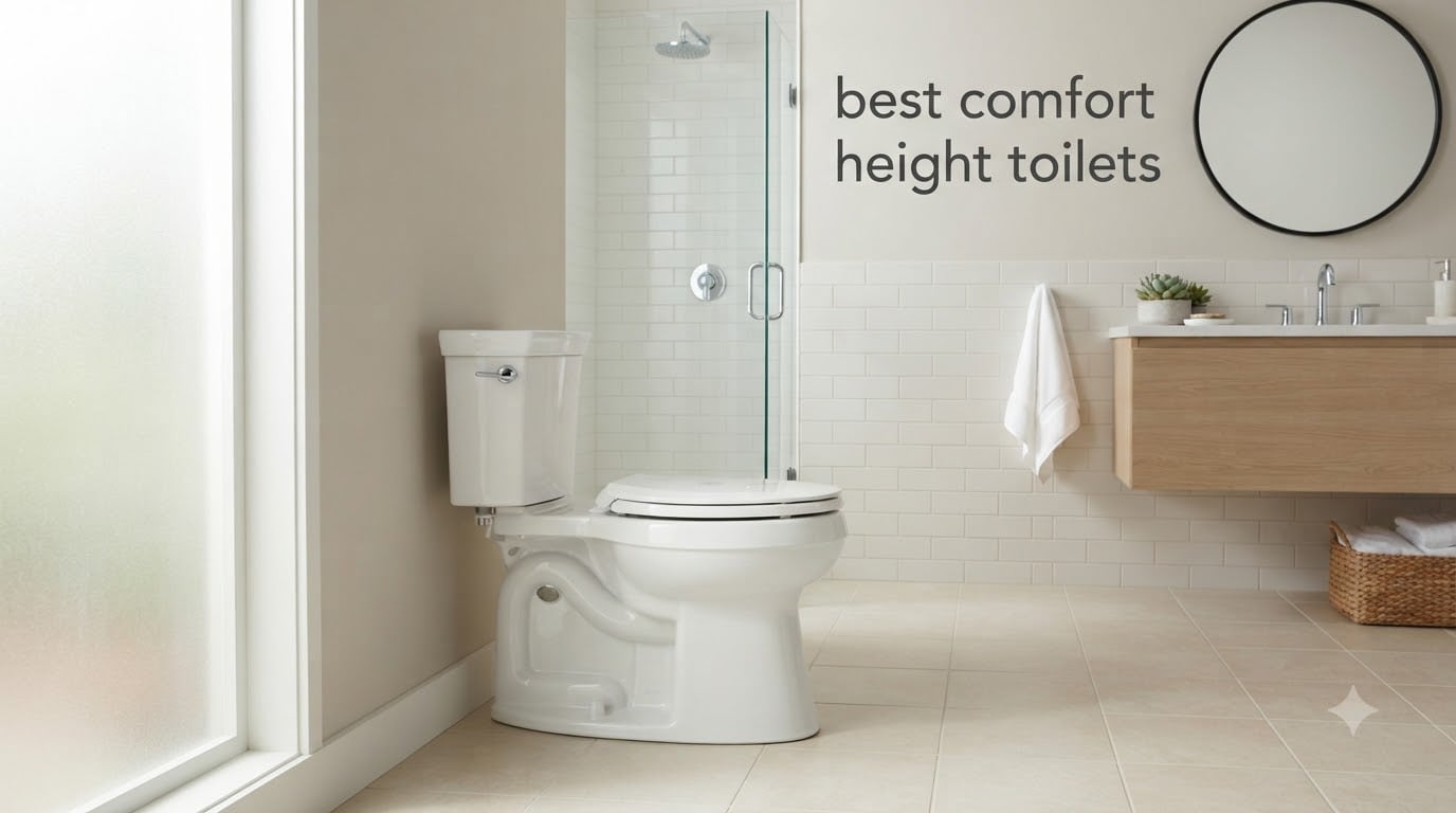 best comfort height toilets