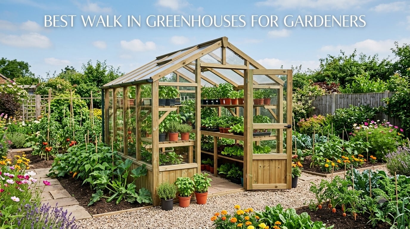 best walk in greenhouses for gardeners