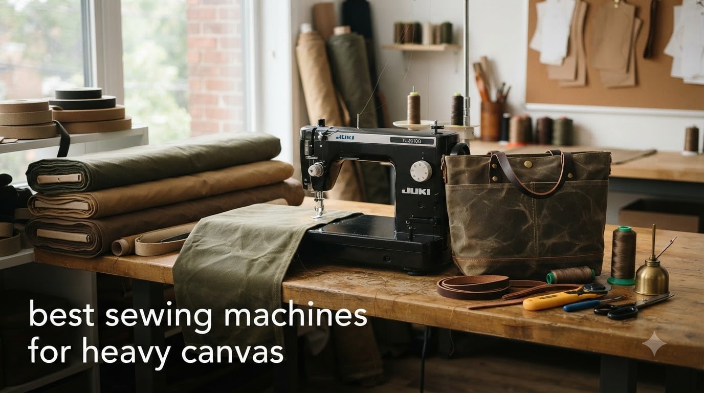 best sewing machines for heavy canvas