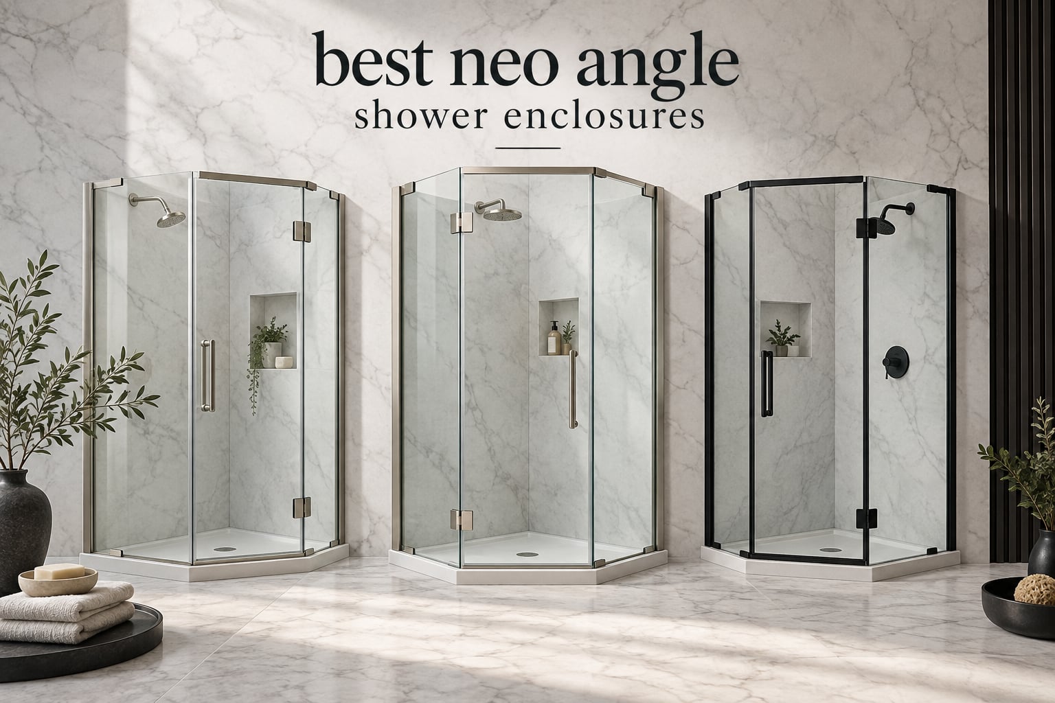best neo angle shower enclosures
