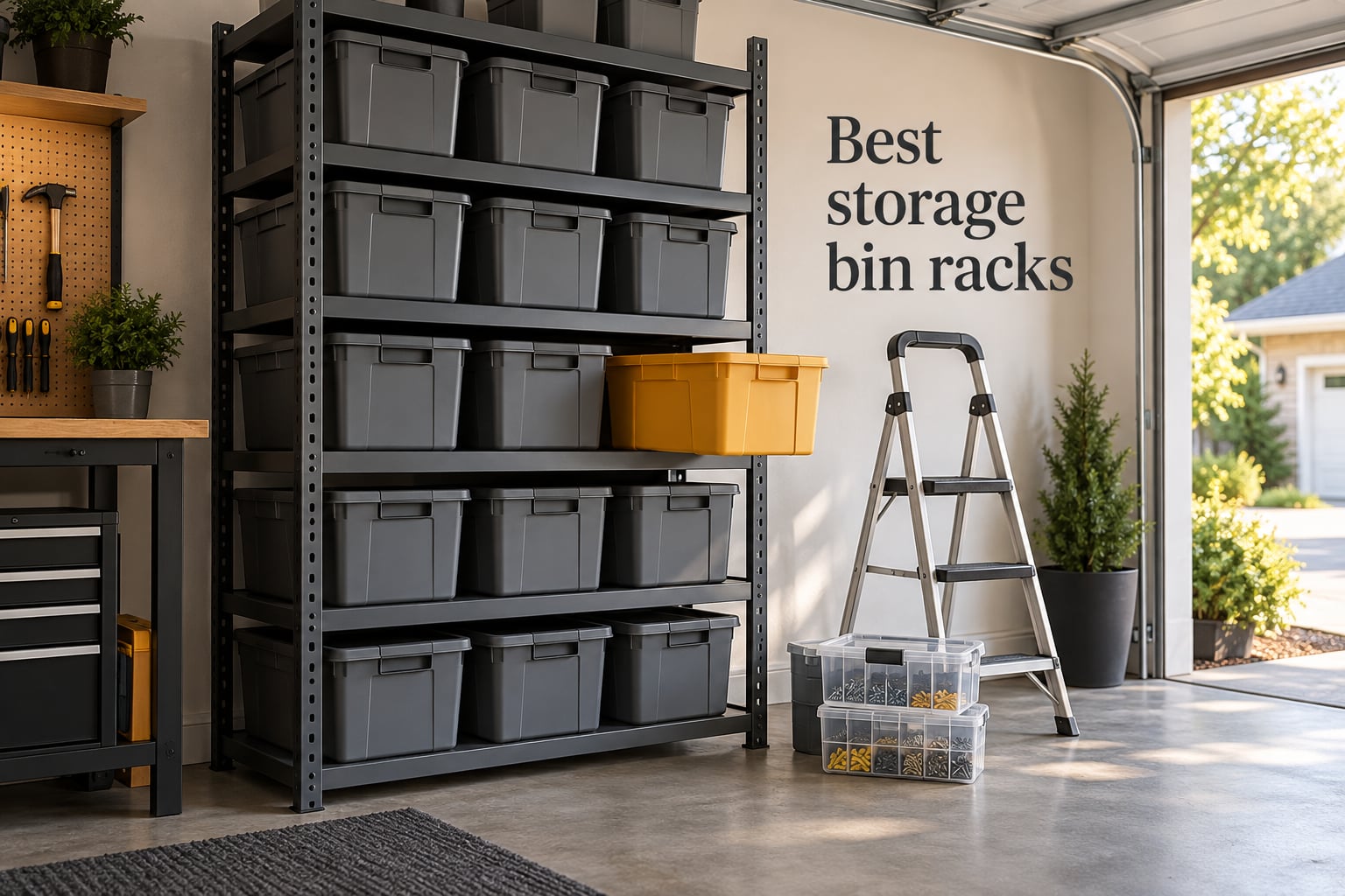 Best storage bin racks