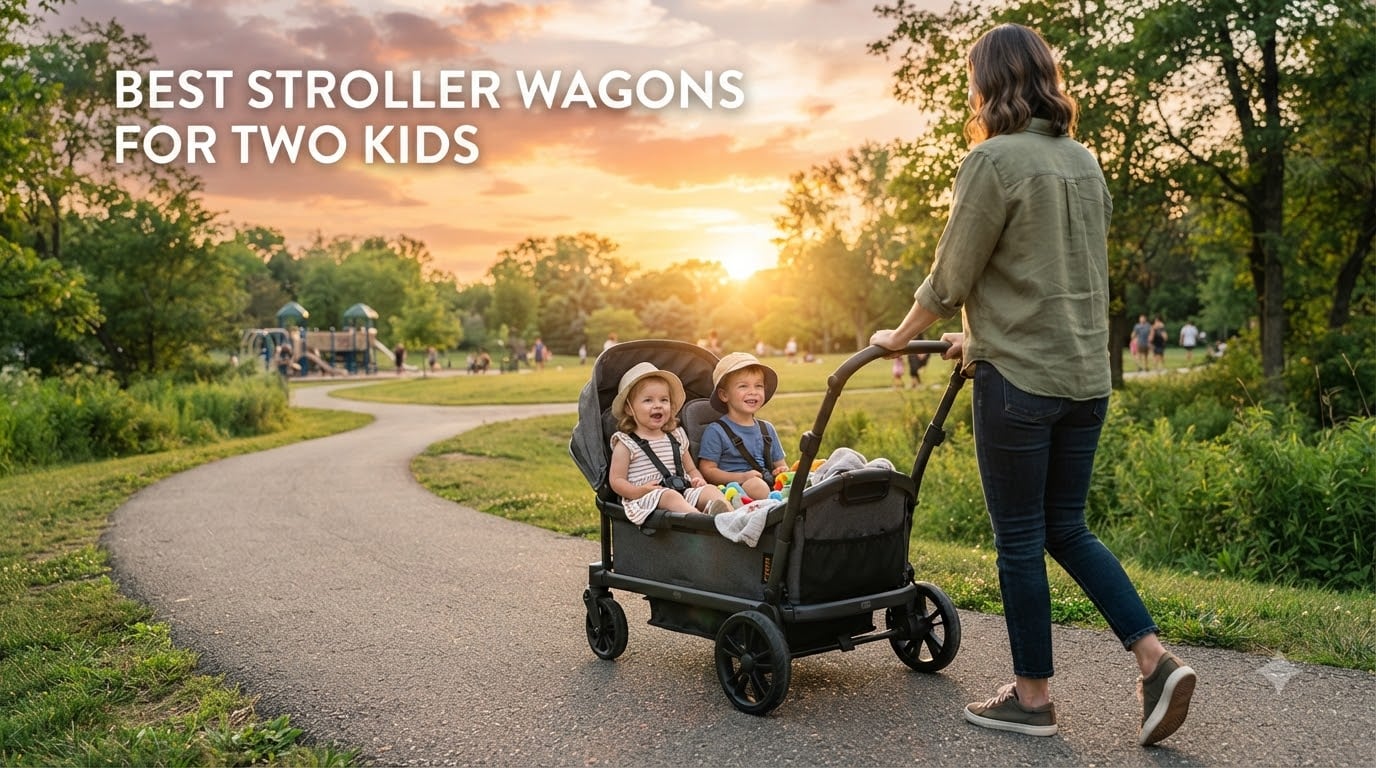 best stroller wagons for two kids