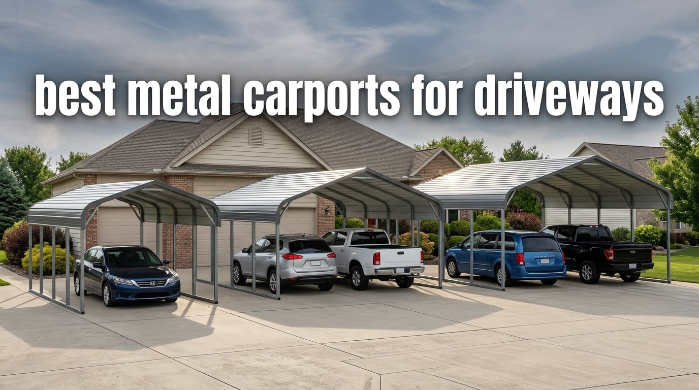best metal carports for driveways