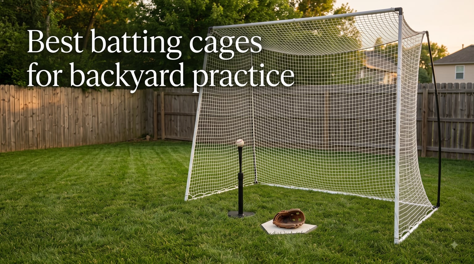 Best batting cages for backyard practice