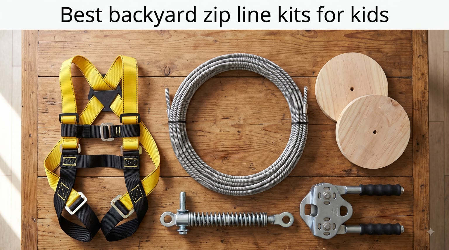 Best backyard zip line kits for kids