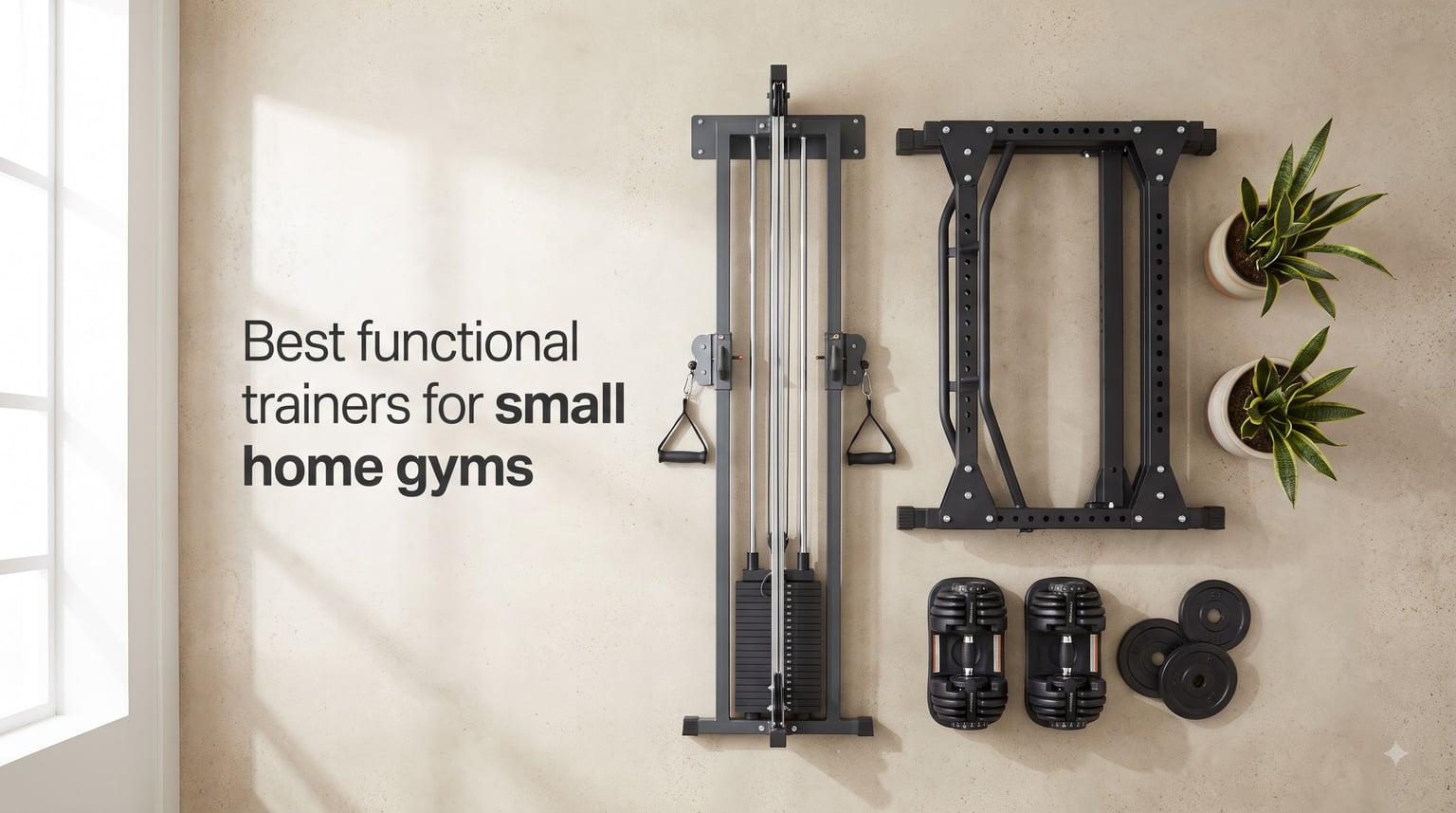 Best functional trainers for small home gyms