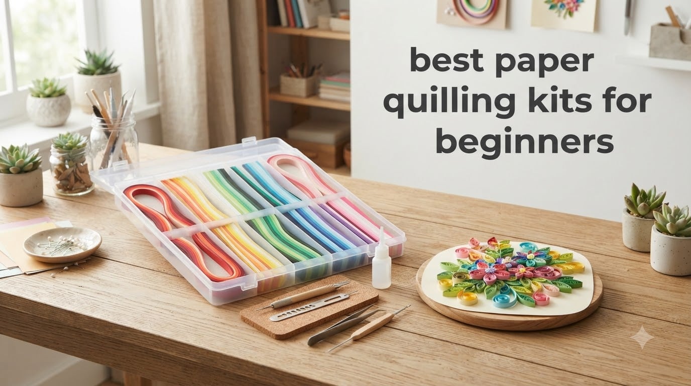 best paper quilling kits for beginners