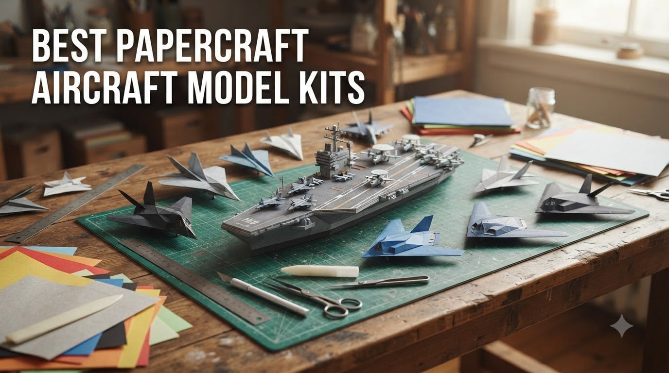 best papercraft aircraft model kits