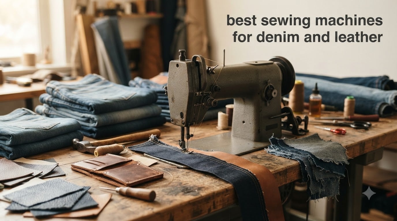 best sewing machines for denim and leather